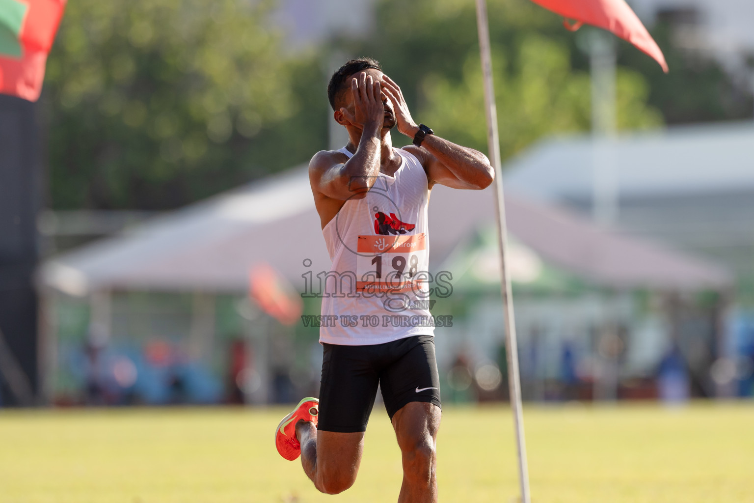 Day 3 of National Athletics Championship 2025 was held at Ekuveni Running Ground in Male', Maldives on Saturday, 16th August 2025. Photos: Hasni / images.mv