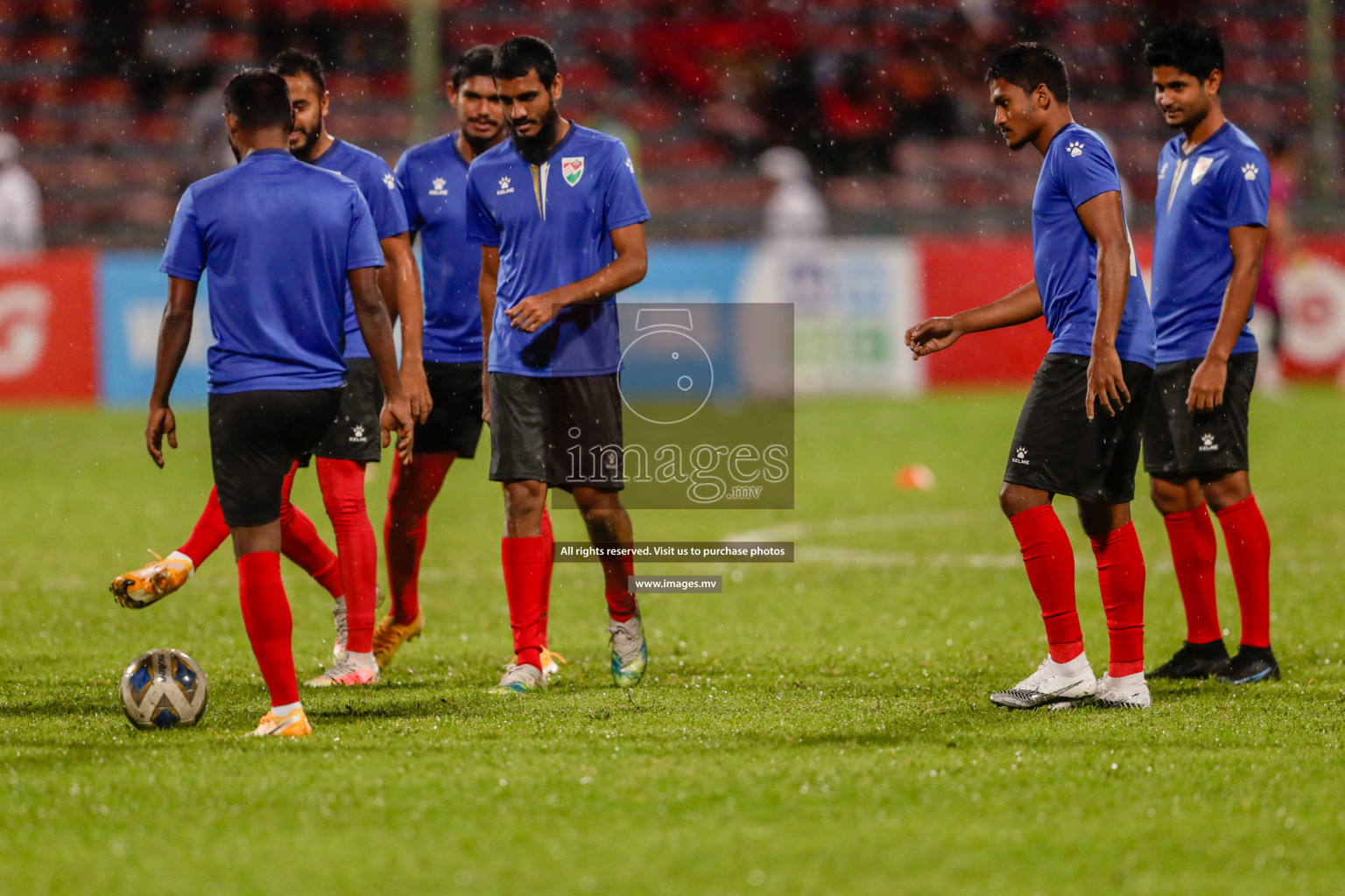 Maldives vs Nepal in SAFF Championship 2021 held on 1st October 2021 in Galolhu National Stadium, Male', Maldives