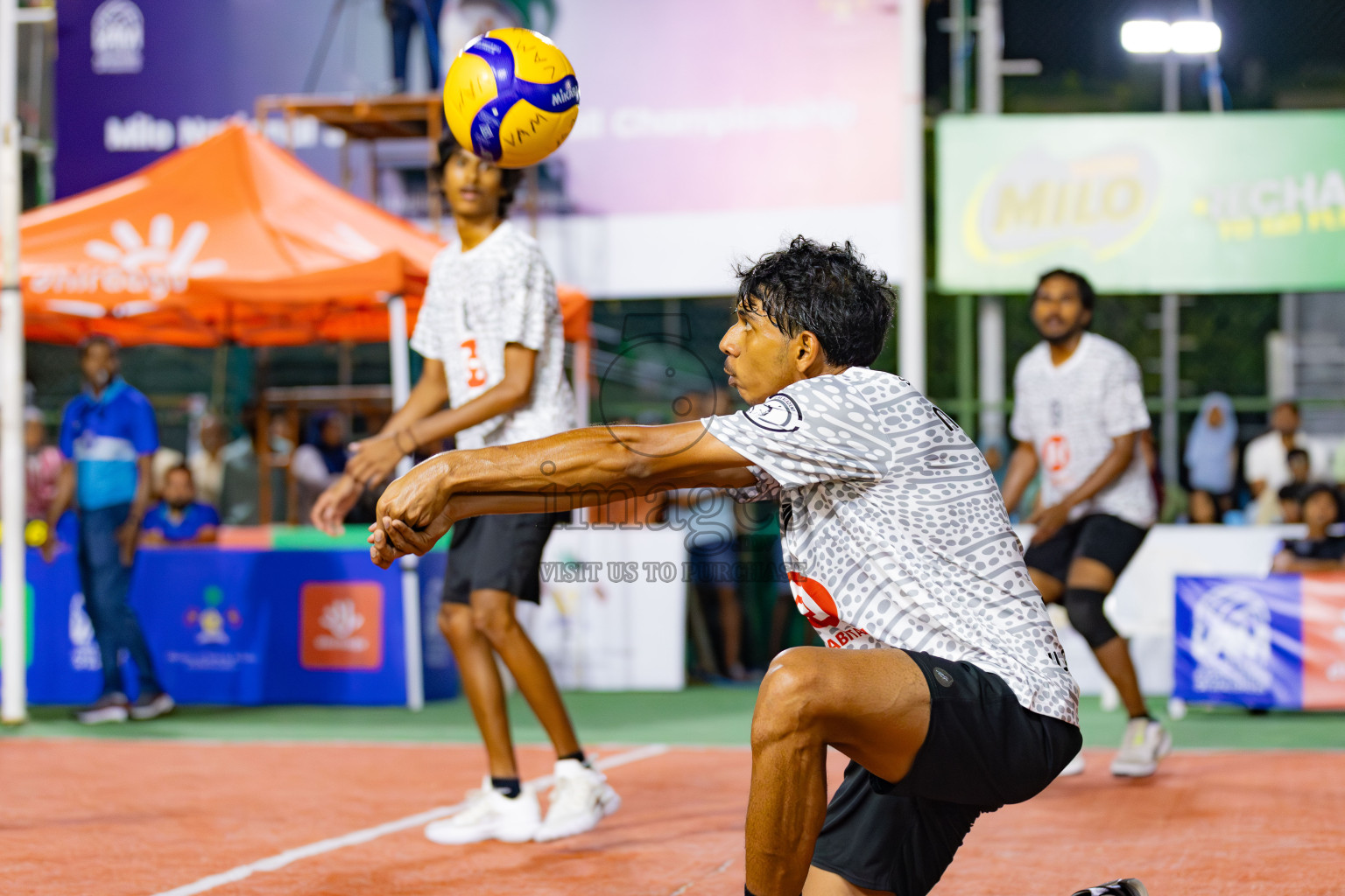 Semi Finals of Milo National Junior Volleyball Championship 2025 Day 5 was held on Thursday, 27th November 2025 at Ekuveni Turf Court Male', Maldives. Photos: Areef Adam / images.mv