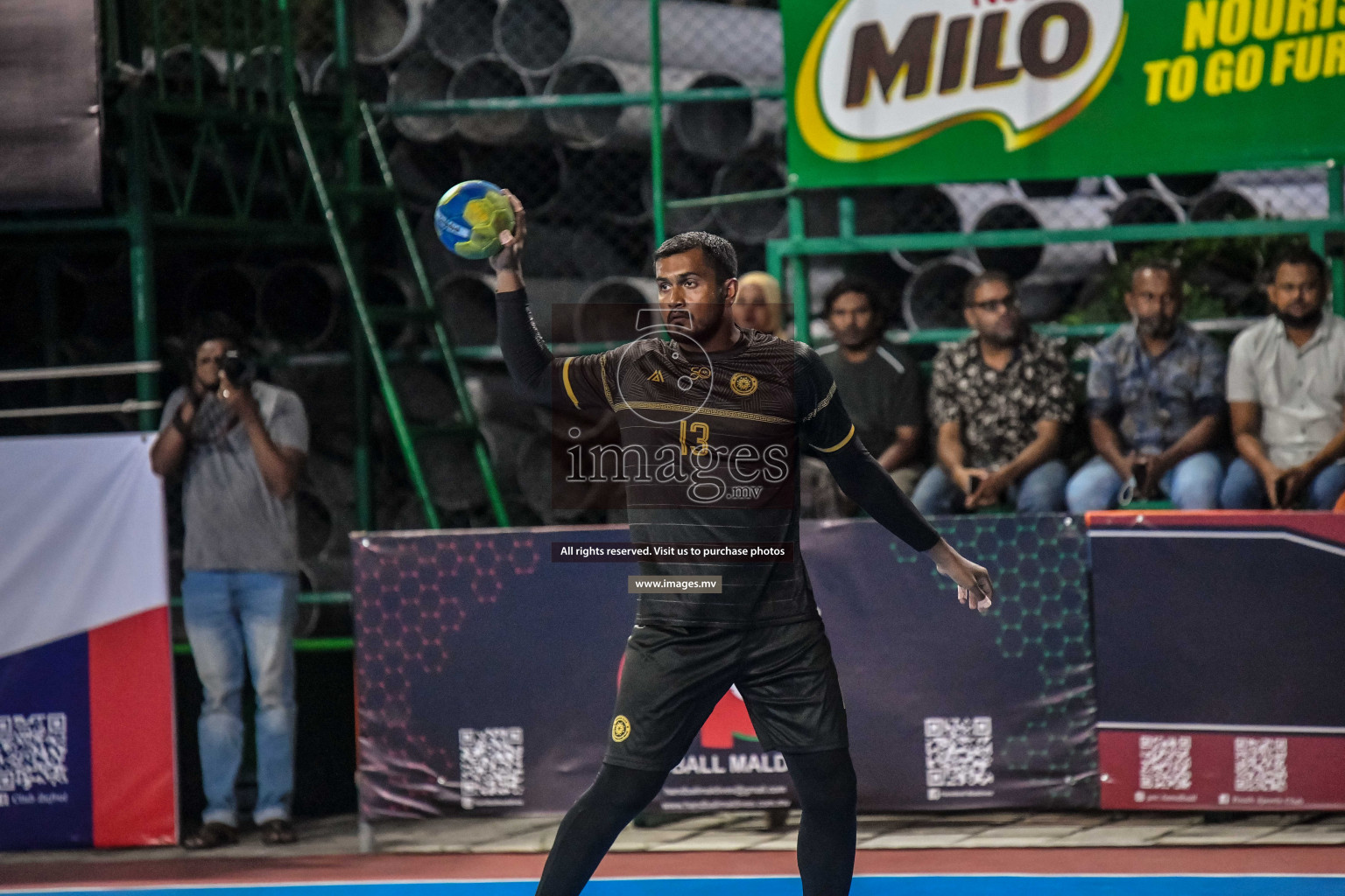 Day 7 of MILO 6th Inter Office Handball Tournament 2022 Photos by Nausham waheed