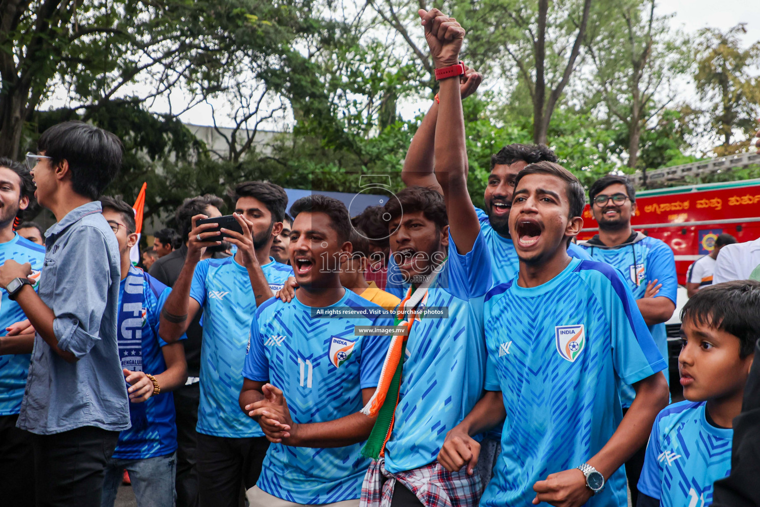 Kuwait vs India in the Final of SAFF Championship 2023 held in Sree Kanteerava Stadium, Bengaluru, India, on Tuesday, 4th July 2023. Photos: Nausham Waheed / images.mv