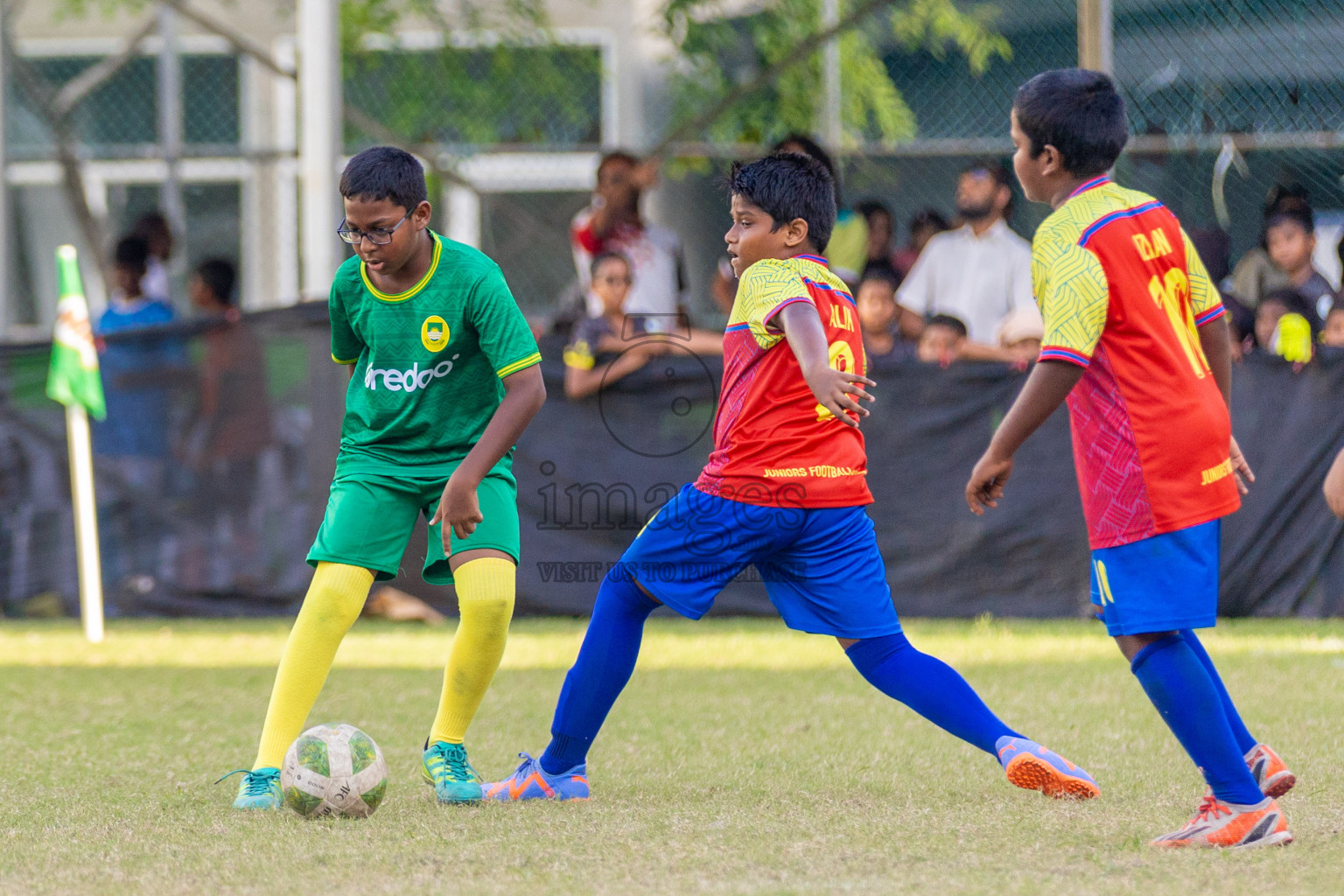 Day 2  of MILO Academy Championship 2024 - U12 was held at Henveiru Grounds in Male', Maldives on Thursday, 5th July 2024. Photos: Shuu Abdul Sattar / images.mv