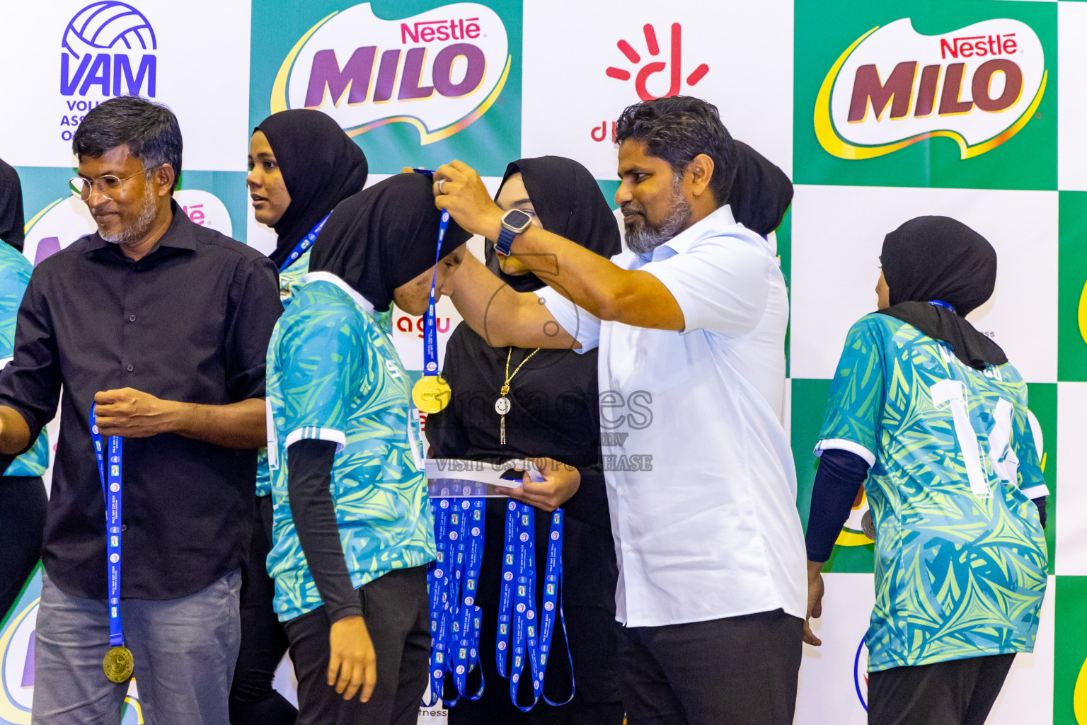 Final of Women's Division of Milo VAM Cup 2024 held in Male', Maldives on Saturday, 13th July 2024 at Social Center Indoor Hall Photos By: Nausham Waheed / images.mv