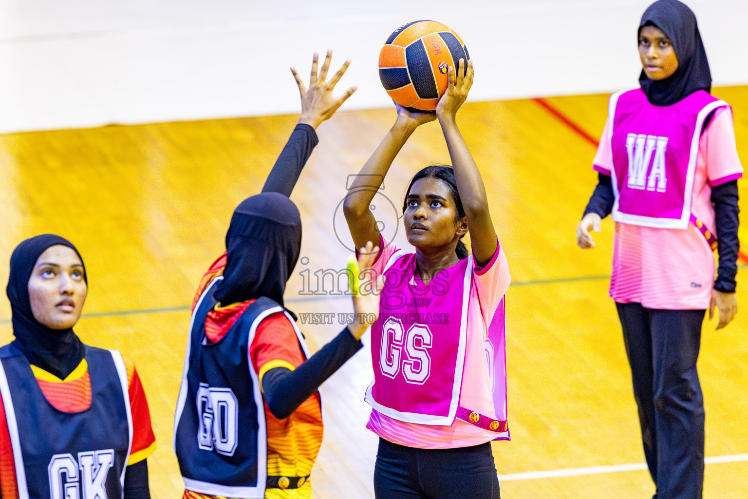 Sports Club Skylark vs Youth United Sports Club in Final of 21st National Netball Tournament was held in Social Canter at Male', Maldives on Monday, 13th May 2024. Photos: Nausham Waheed / images.mv