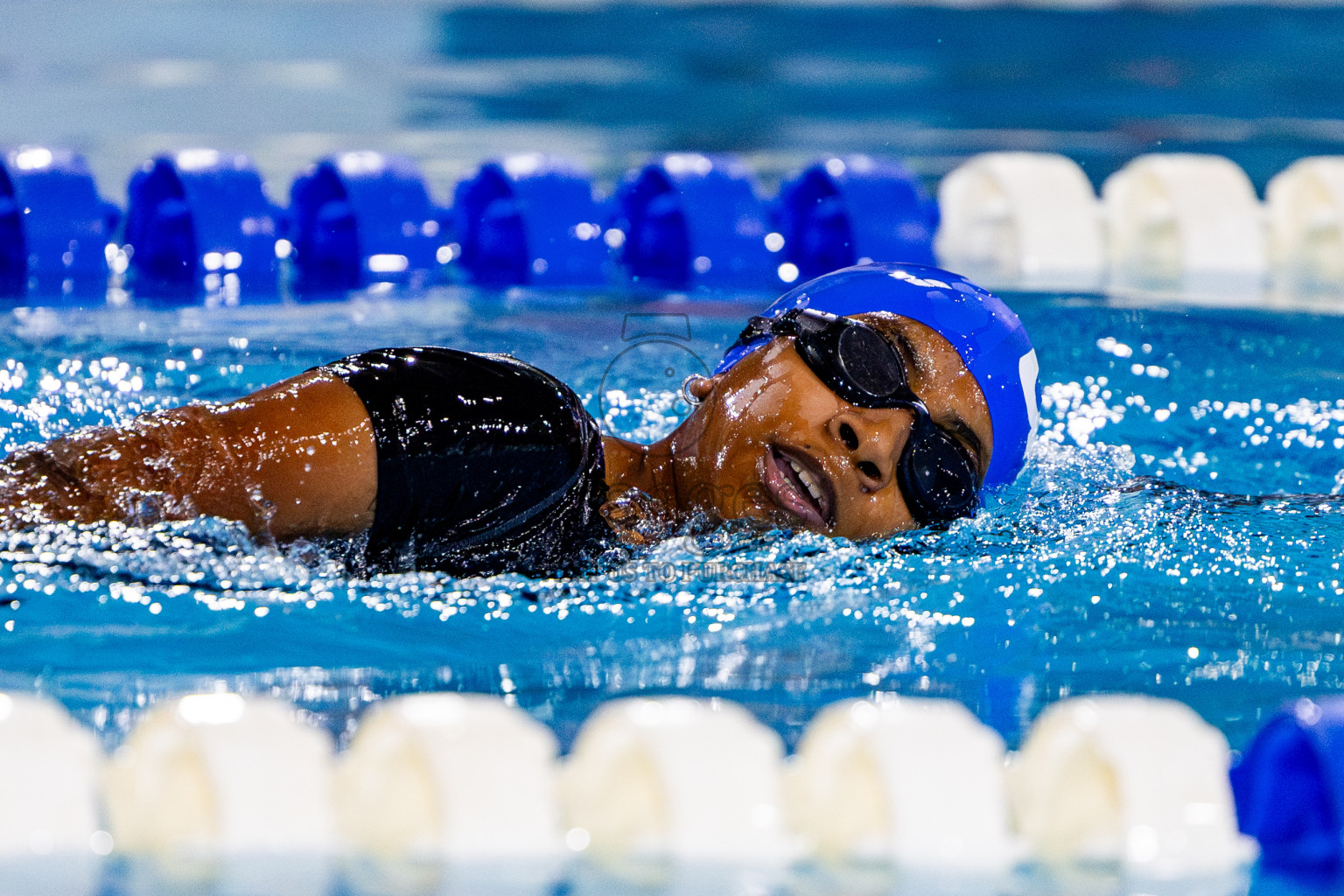 Day 3 of National Swimming Competition 2024 held in Hulhumale', Maldives on Sunday, 15th December 2024. Photos: Nausham Waheed/ images.mv