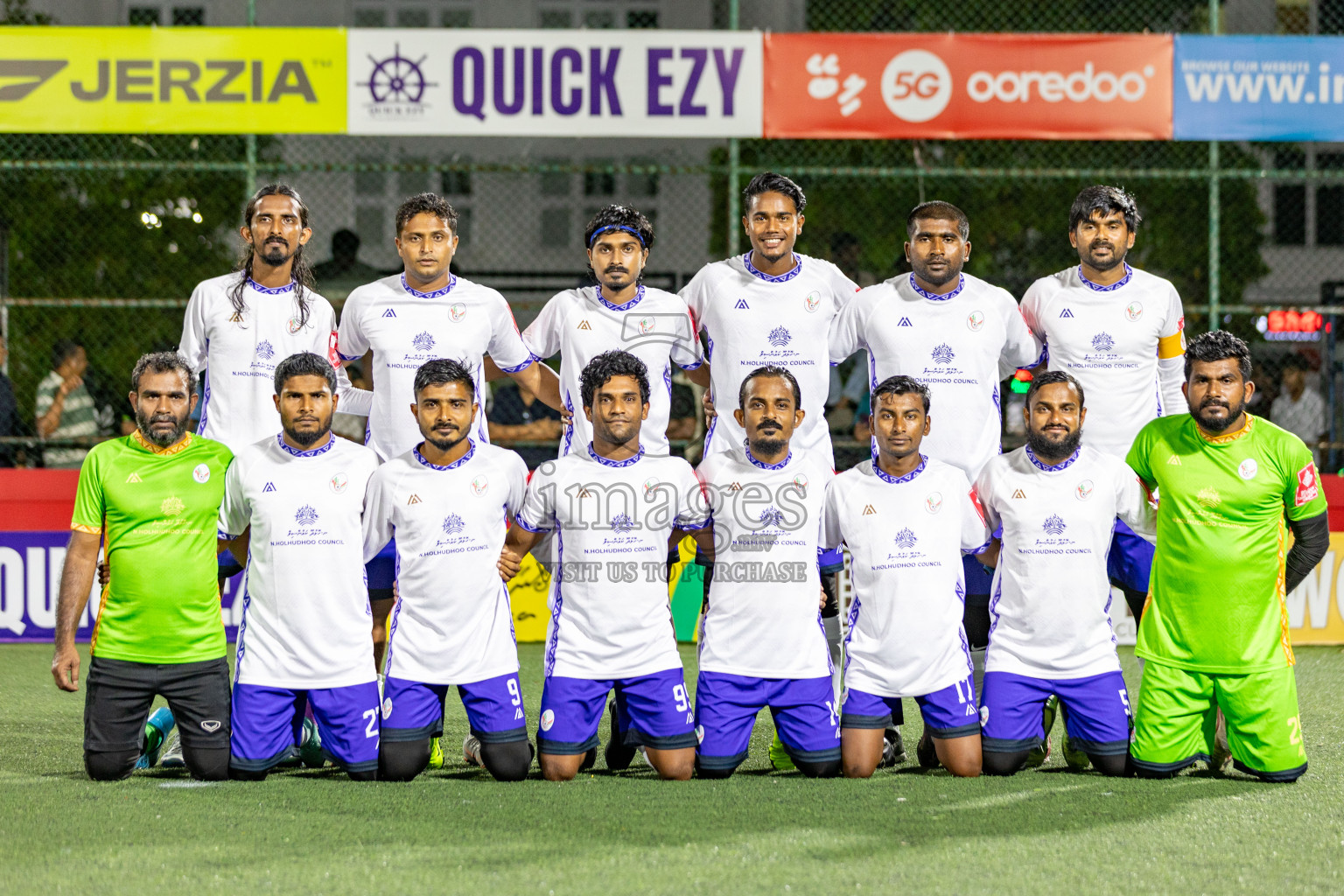 N Holhudhoo vs N Velidhoo in Day 12 of Golden Futsal Challenge 2025 was held on Thursday, 16th January 2025, in Hulhumale', Maldives.
Photos: Hassan Simah / images.mv