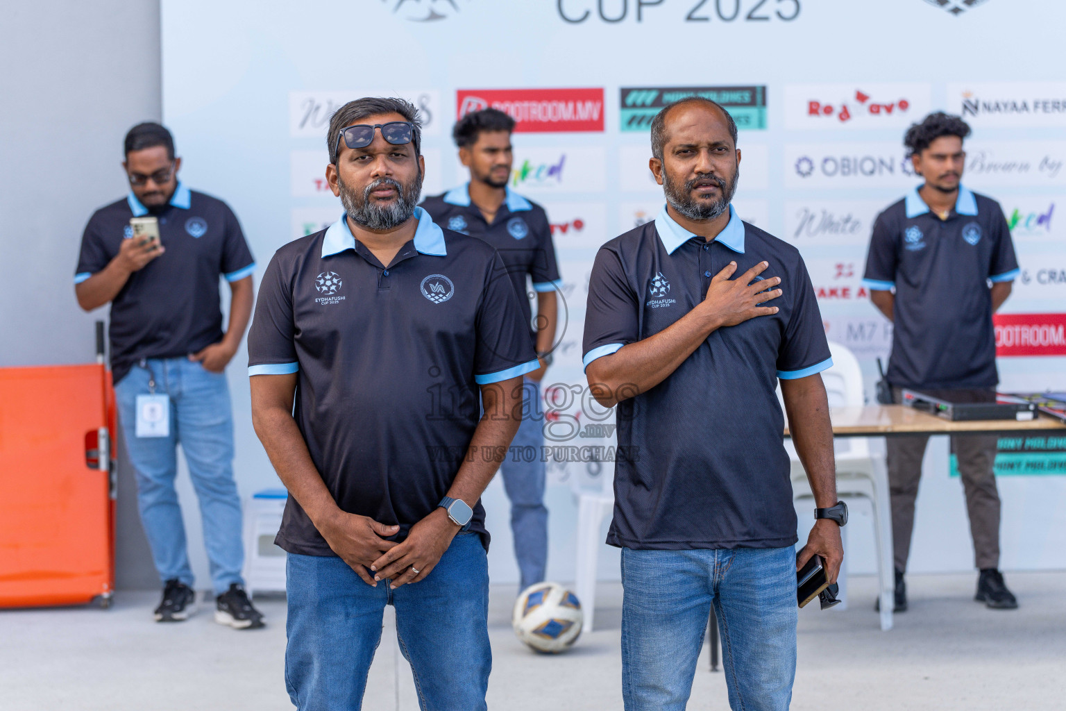 Semi Finals Match 02 Huss Songun FT VS Velaa Sports Club in Day 8 of Eydhafushi Cup 2025 held in Eydhafushi Football Stadium at B. Eydhafushi, Maldives on Saturday, 13th September 2025. Photos: Arif Rasheed / images.mv