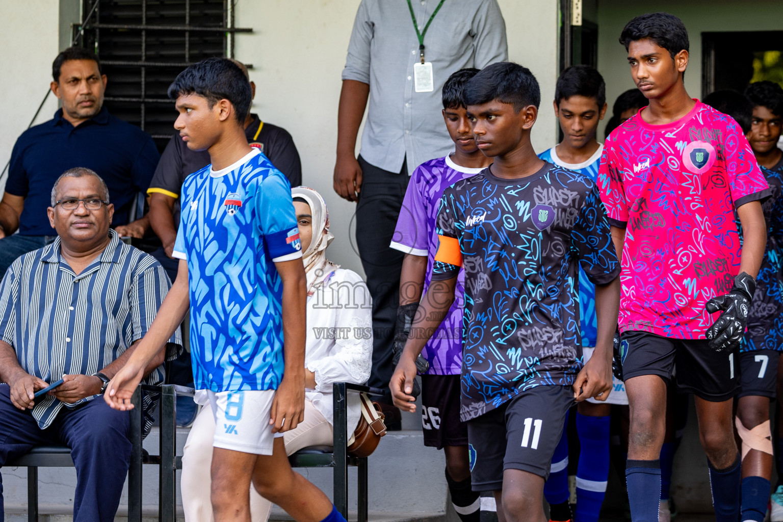 Day 4 of MILO Academy Championship 2024 (U-14) was held in Henveyru Stadium, Male', Maldives on Sunday, 3rd November 2024. Photos: Ismail Thoriq / Images.mv