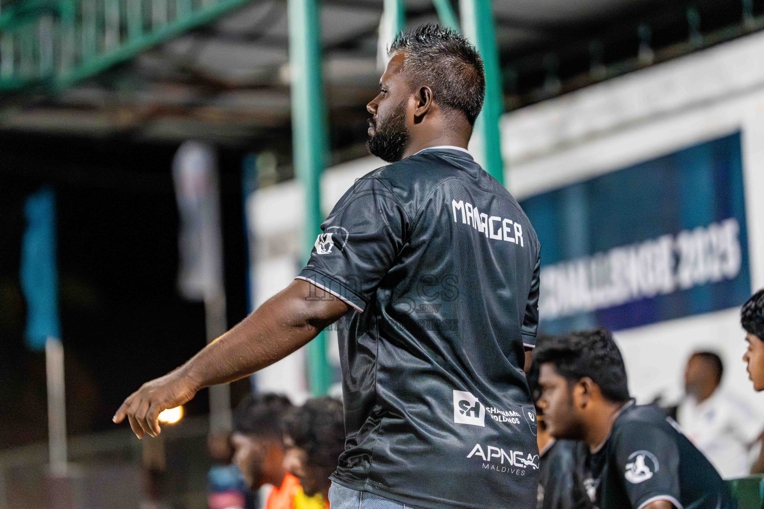 Kanmathi SC VS BEST in Day 4 - Fonadhoo Youth Futsal Challenge 2025 held in Fonadhoo Futsal Stadium, L. Fonadhoo, Maldives on Wednesday, 29th October 2025 Photos: Arif Rasheed / images.mv