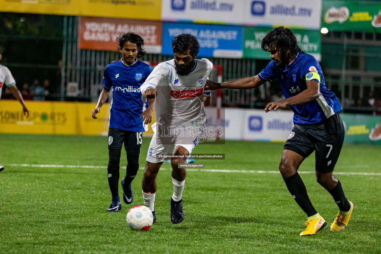 STO RC vs Team Allied in Club Maldives Cup 2022 was held in Hulhumale', Maldives on Sunday, 16th October 2022. Photos: Hassan Simah/ images.mv