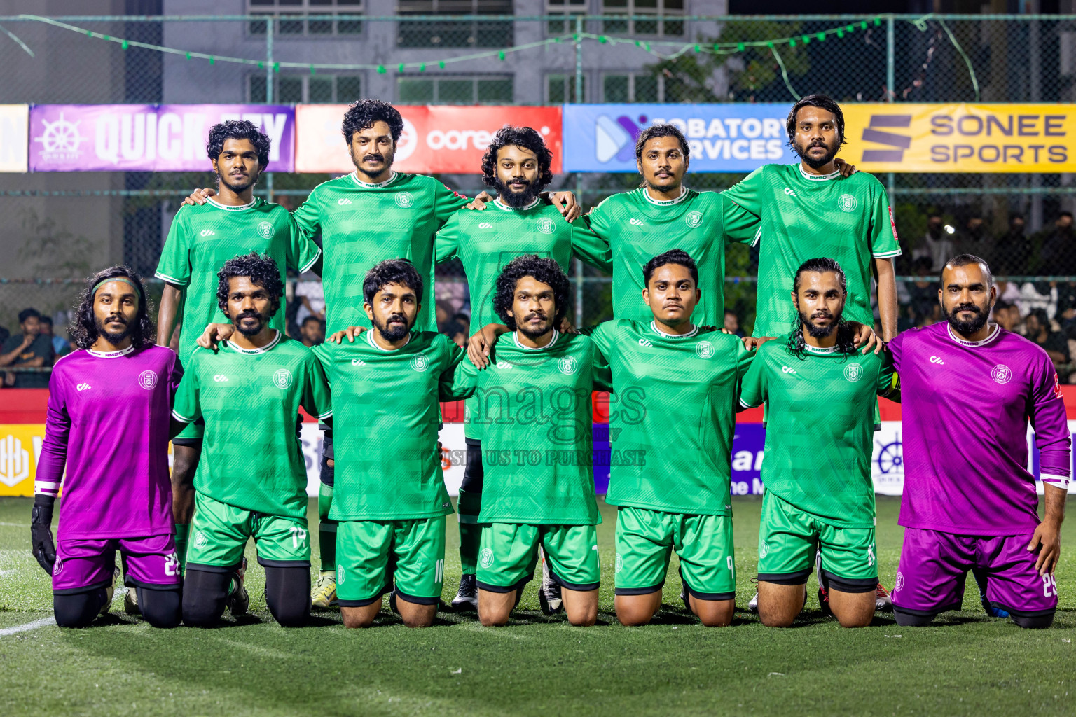 R Dhuvaafaru vs R Meedhoo in Day 14 of Golden Futsal Challenge 2025 was held on Saturday, 18th January 2025, in Hulhumale', Maldives. Photos: Nausham Waheed / images.mv