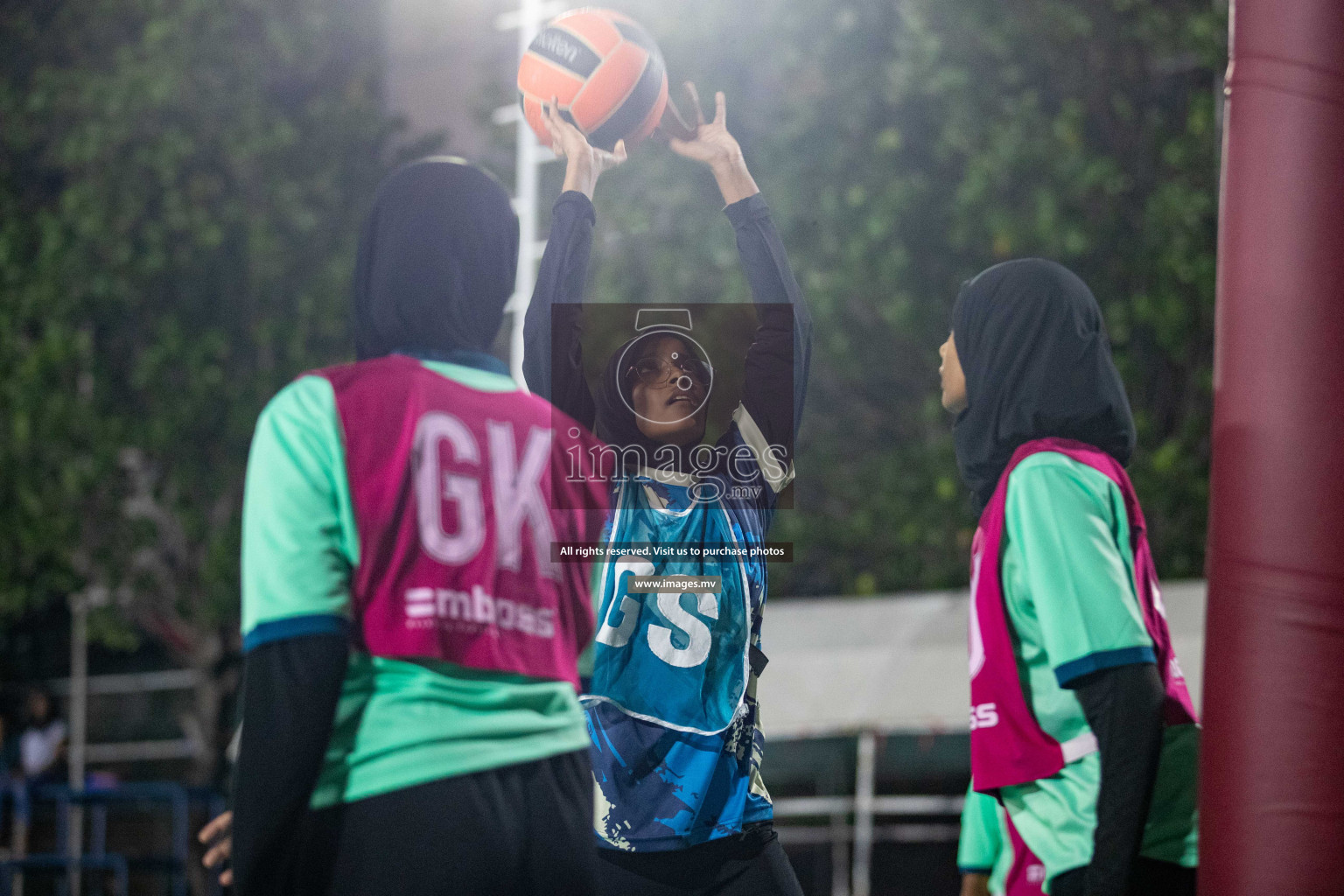 Day 5 of 20th Milo National Netball Tournament 2023, held in Synthetic Netball Court, Male', Maldives on 3rd  June 2023 Photos: Nausham Waheed/ Images.mv