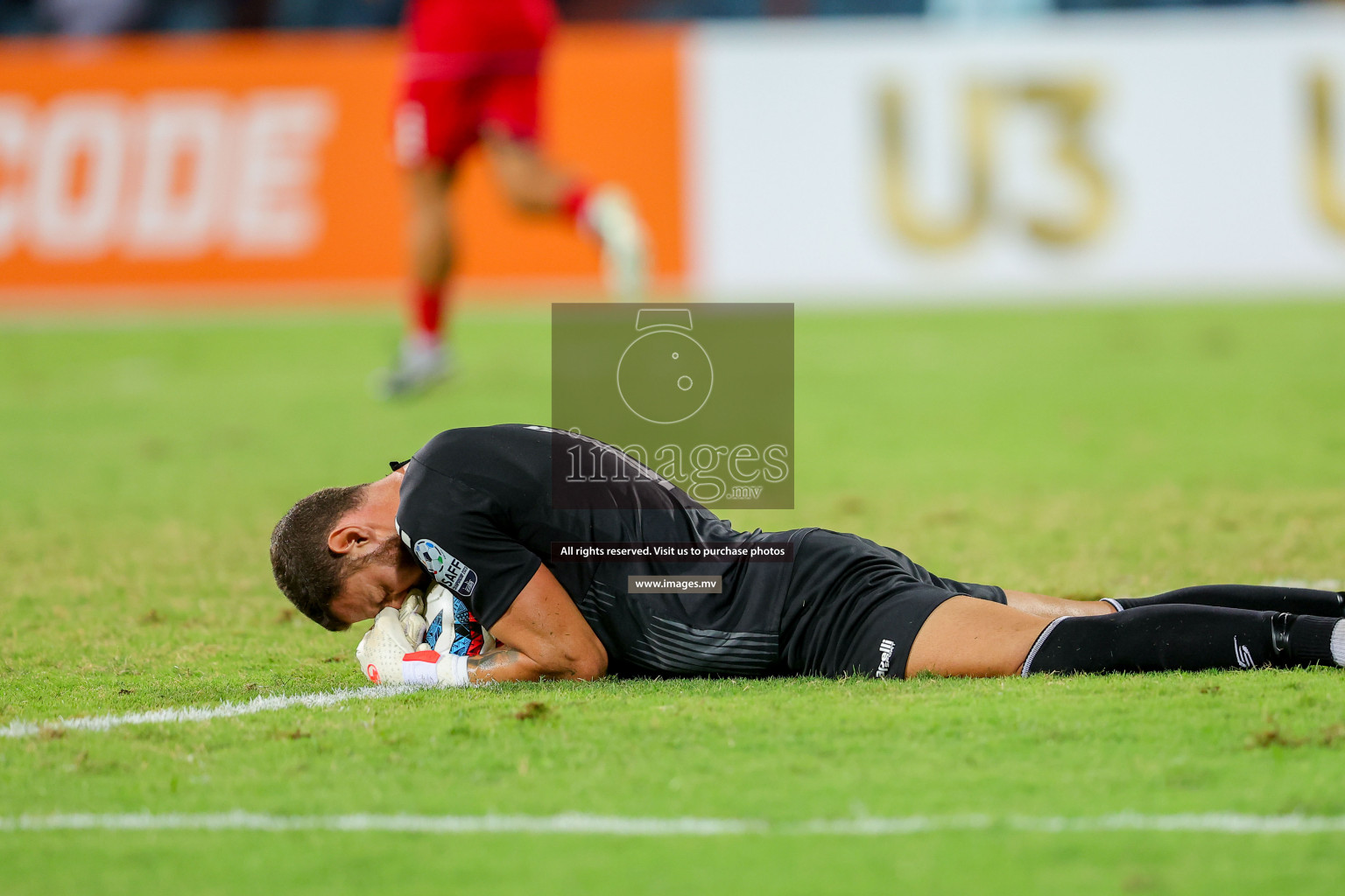 Lebanon vs India in the Semi-final of SAFF Championship 2023 held in Sree Kanteerava Stadium, Bengaluru, India, on Saturday, 1st July 2023. Photos: Nausham Waheed / images.mv