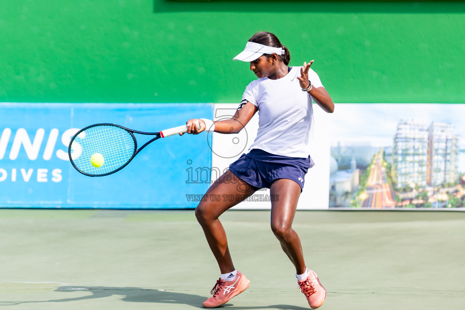 Day 4 of ATF Maldives Junior Open Tennis was held in Male' Tennis Court, Male', Maldives on Thursday, 12th December 2024. Photos: Nausham Waheed/ images.mv