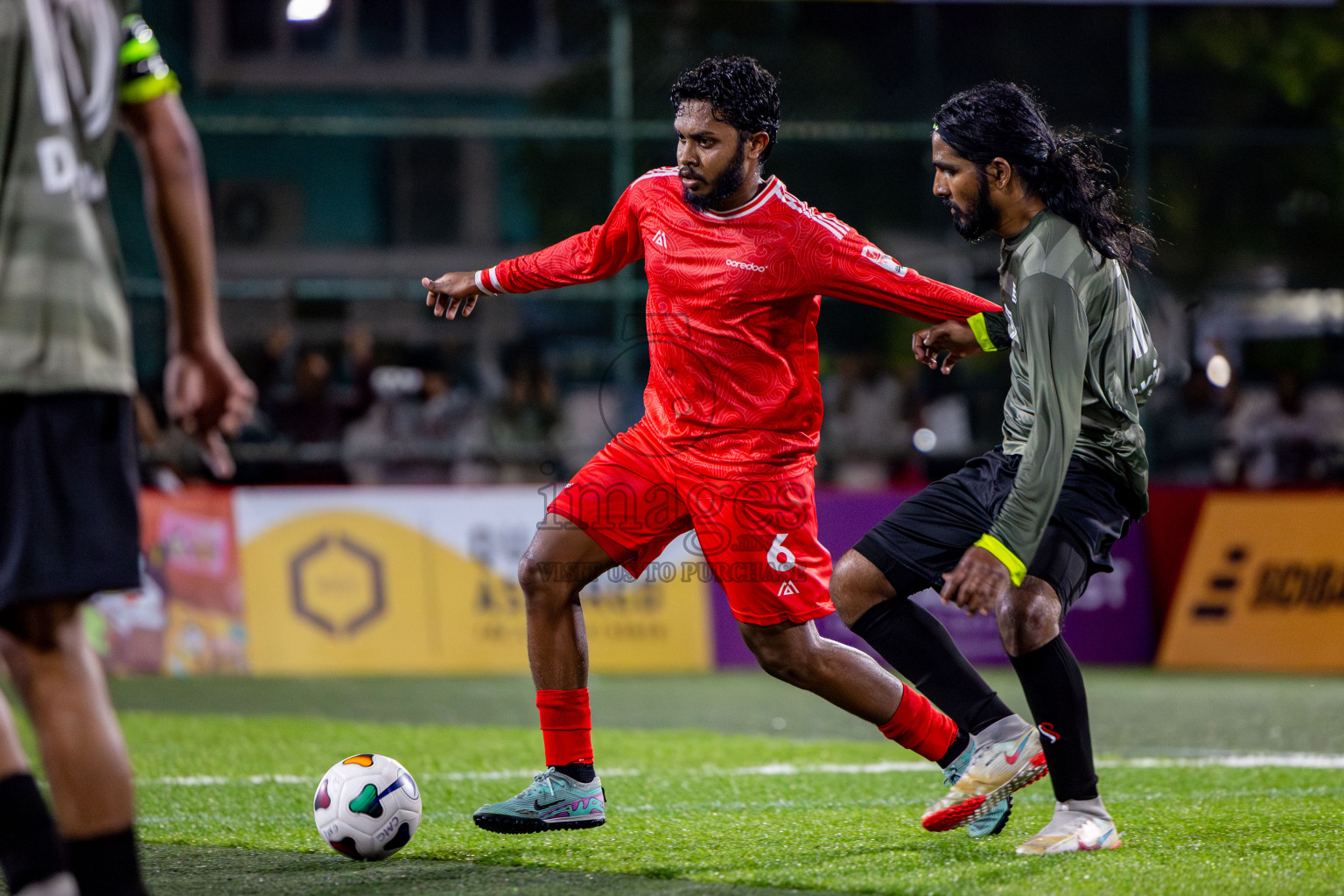 Ooredoo Maldives vs Fahi Rc in Club Maldives Cup 2024 held in Rehendi Futsal Ground, Hulhumale', Maldives on Tuesday, 25th September 2024. Photos: Nausham Waheed/ images.mv