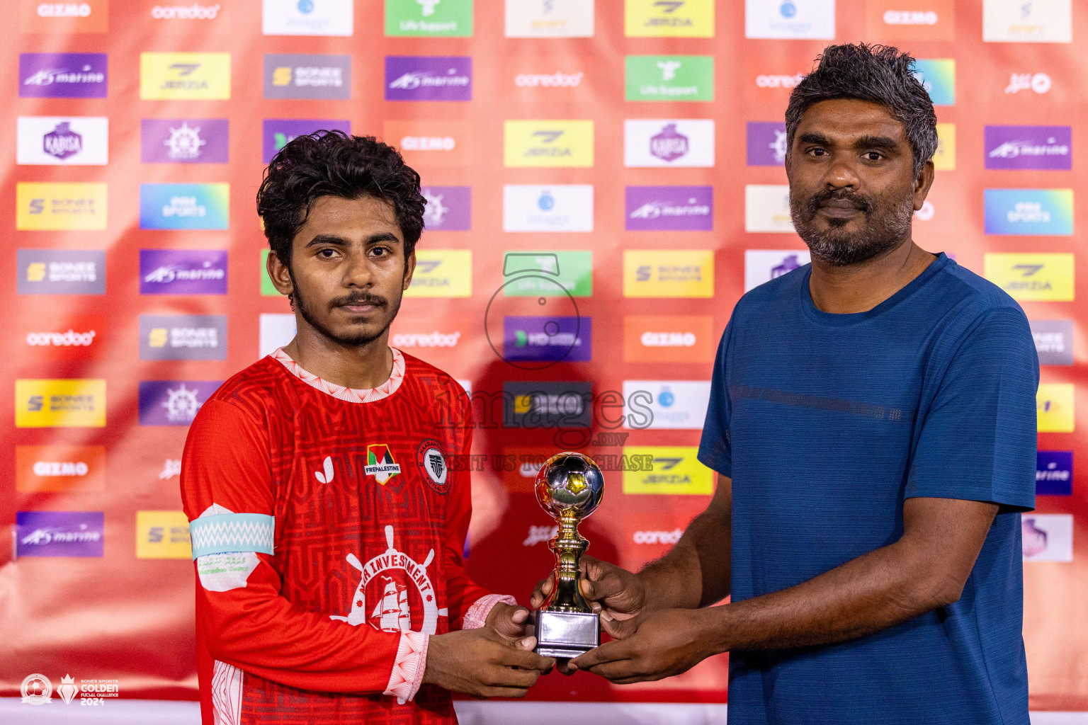 HA Maarandhoo vs HA Filladhoo in Day 1 of Golden Futsal Challenge 2024 was held on Monday, 15th January 2024, in Hulhumale', Maldives Photos: Ismail Thoriq / images.mv