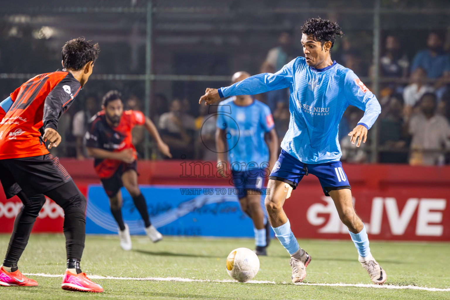 M Dhiggaru vs M Muli in Meemu Atoll Finals in Day 25 of Golden Futsal Challenge 2025 was held on Wednesday , 28th January 2025, in Hulhumale', Maldives. Photos: Ismail Thoriq / images.mv
