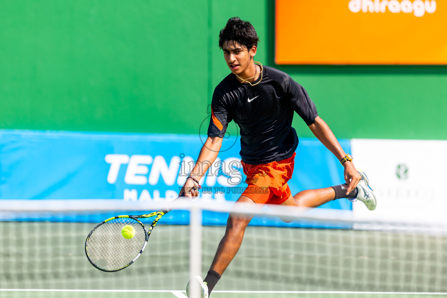 Day 3 of ATF Maldives Junior Open Tennis was held in Male' Tennis Court, Male', Maldives on Wednesday, 11th December 2024. Photos: Nausham Waheed / images.mv