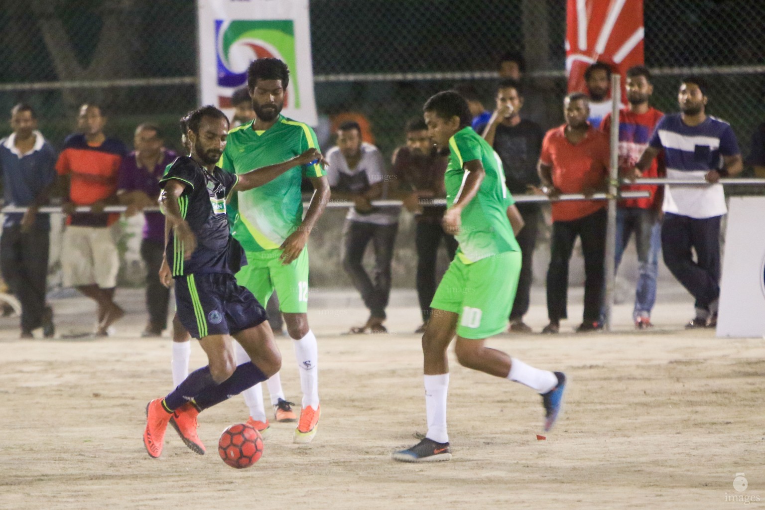 Day 3 of Milo Club Maldives Cup Futsal Tournament in Male', Maldives, Monday, March. 27, 2016. (Images.mv Photo/Abdulla Abeedh).