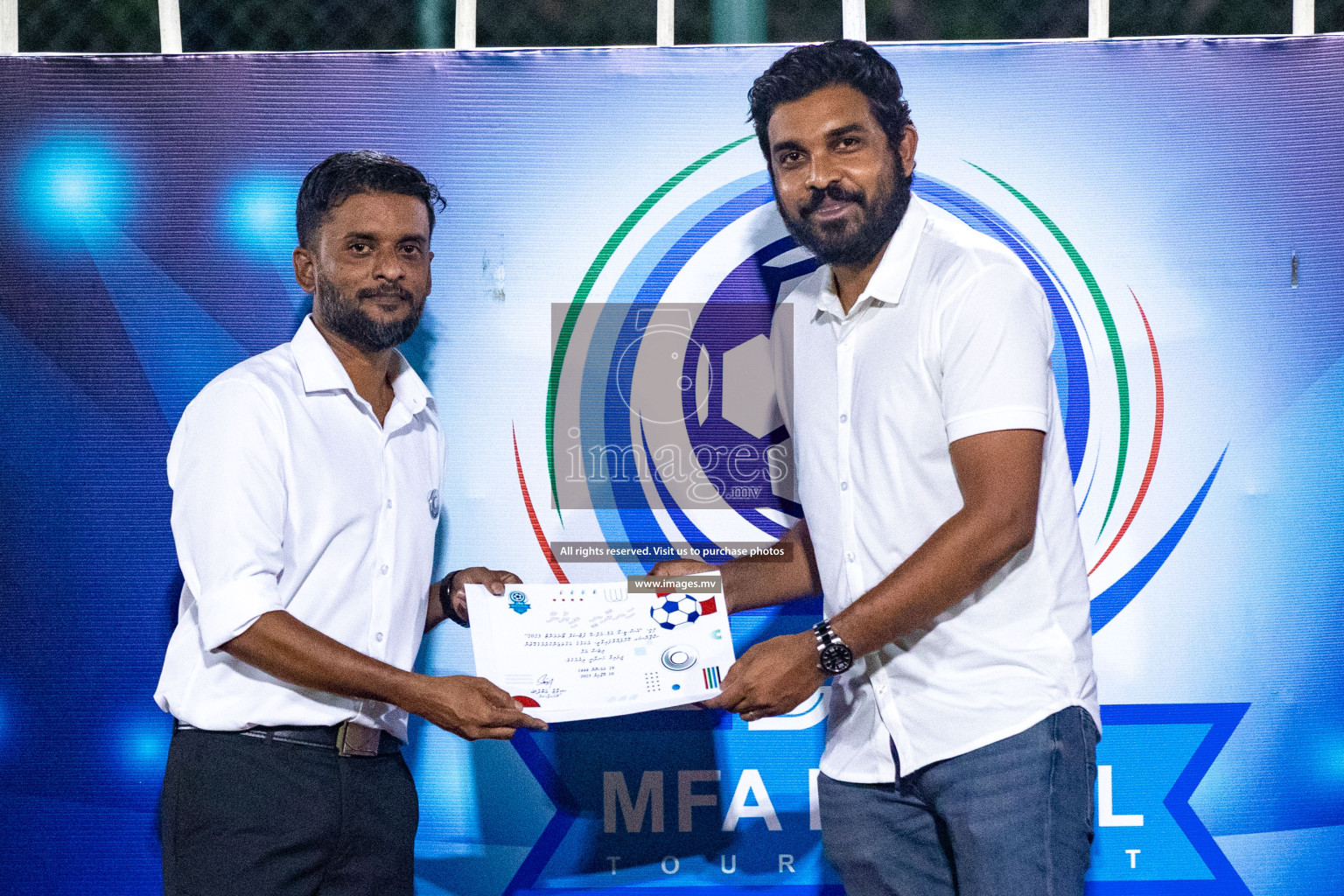 Final of MFA Futsal Tournament 2023 on 10th April 2023 held in Hulhumale'. Photos: Nausham waheed /images.mv