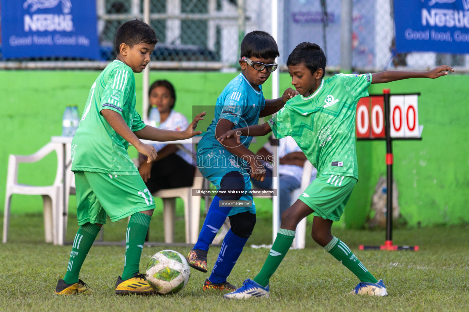 Day 4 of Nestle Kids Football Fiesta, held in Henveyru Football Stadium, Male', Maldives on Saturday, 14th October 2023
Photos: Mohamed Mahfooz Moosa, Hassan Simah / images.mv