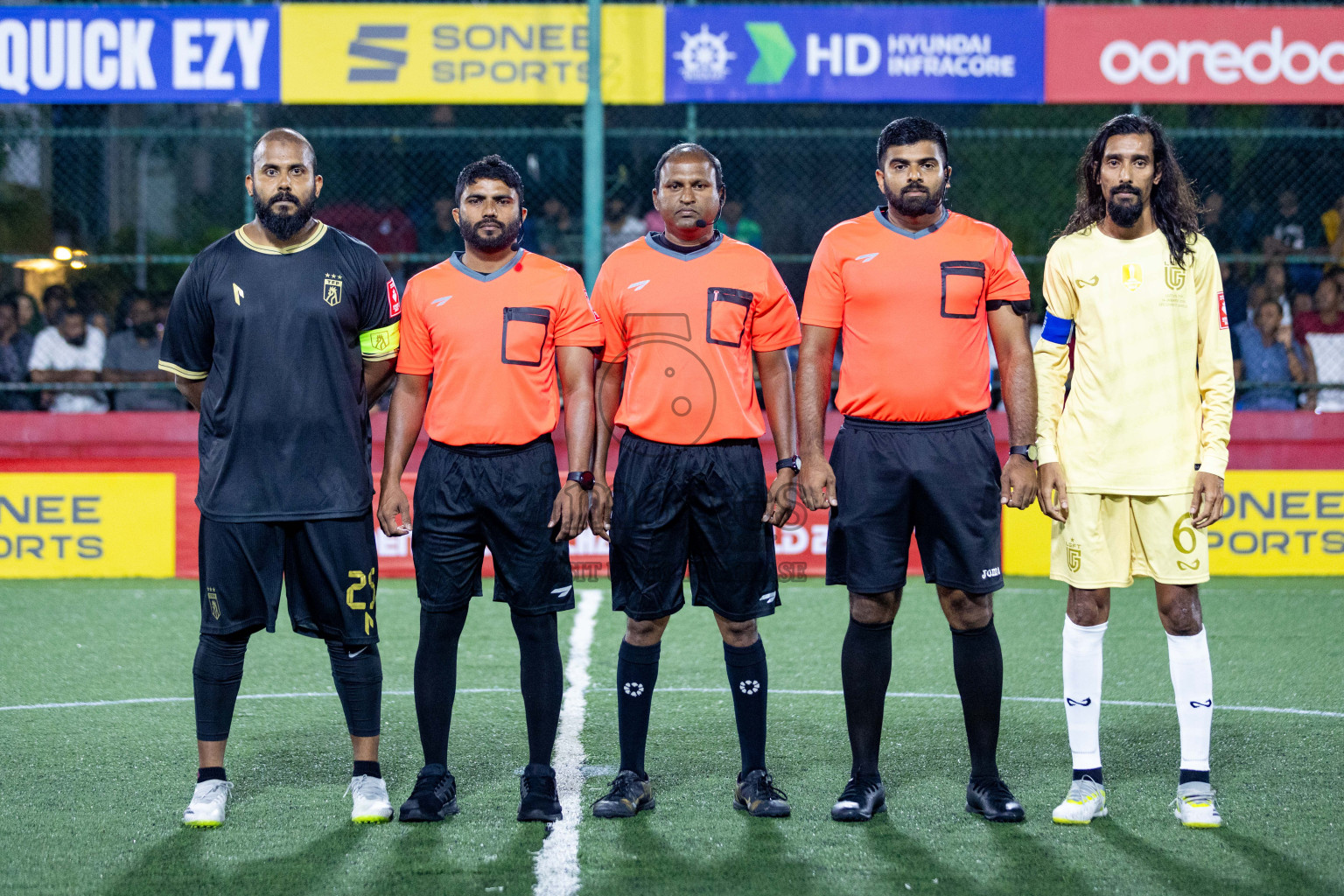 Opening of Golden Futsal Challenge 2024 with Charity Shield Match between L.Gan vs Th. Thimarafushi was held on Sunday, 14th January 2024, in Hulhumale', Maldives Photos: Nausham Waheed / images.mv