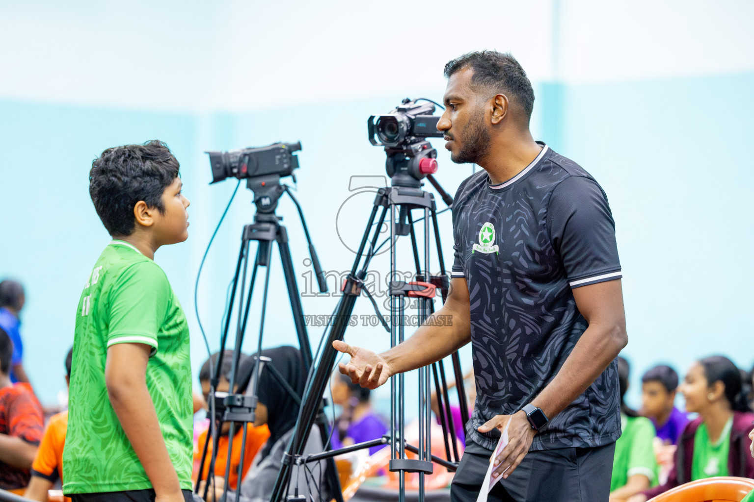 Day 5 of Interschool Table Tennis Tournament 2025 held at Male' TT Hall, Male', Maldives on Monday, 19th May 2025.
Photos By: Ismail Thoriq / images.mv