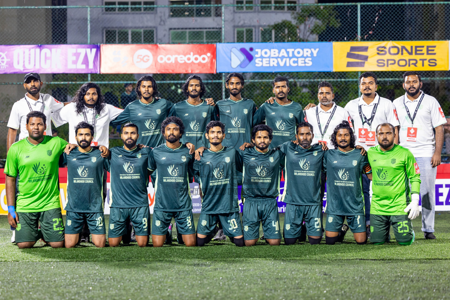 Sh Milandhoo VS Sh Maroshi in Day 6 of Golden Futsal Challenge 2025 on Friday, 6th January 2025, in Hulhumale', Maldives Photos: Nausham Waheed / images.mv