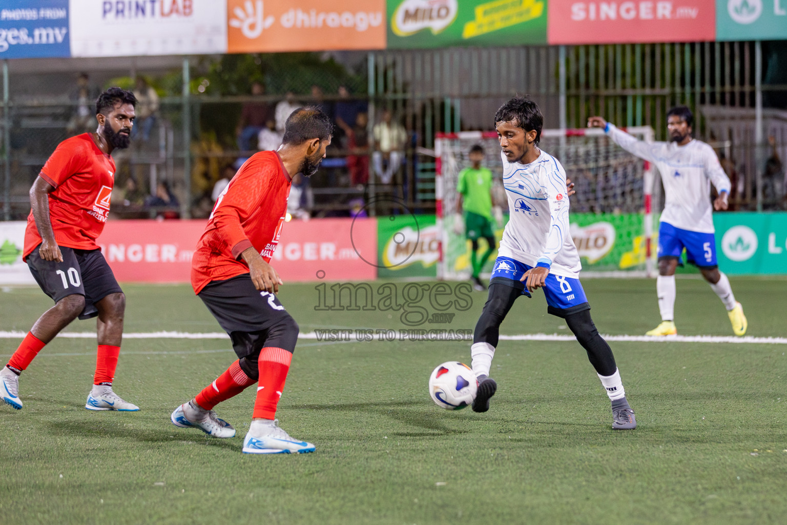 United BML vs Team MTCC in Club Maldives Cup 2024 held in Rehendi Futsal Ground, Hulhumale', Maldives on Saturday, 28th September 2024. 
Photos: Hassan Simah / images.mv