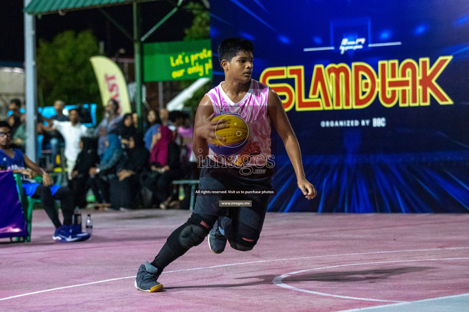 Day4 of Slamdunk by Sosal on 15th April 2023 held in Male'. Photos: Nausham waheed /images.mv