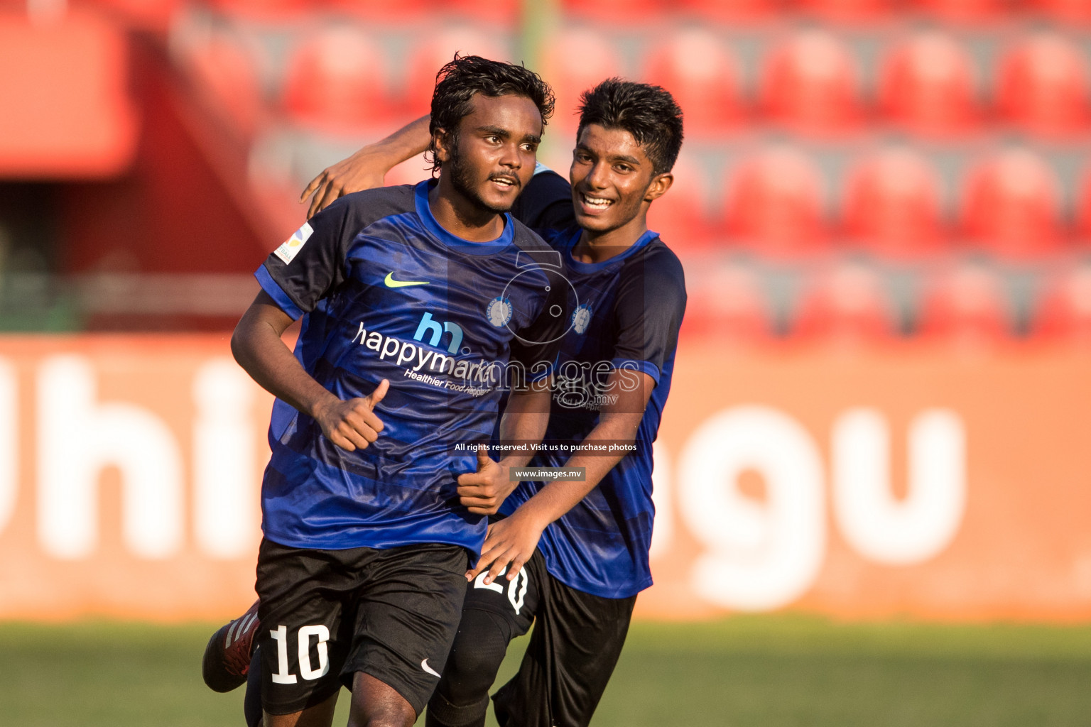 CHSE vs Ahmadhiyya in MAMEN Inter School Football Tournament 2019 (U18) in Male, Maldives on 19th March 2019, Photos: Suadh Abdul Sattar / images.mv