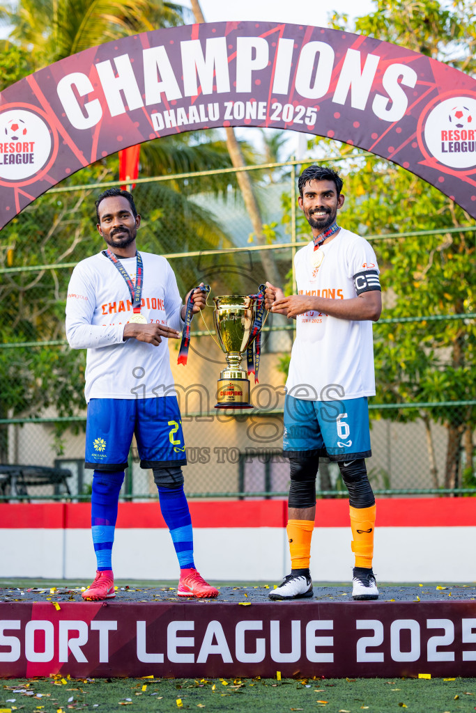 Final of Resort League 2025 (Dhaalu Zone) was held on Saturday, 24th May 2025 in Niyama Private island, Dhaalu Atoll, Maldives. Photos: Nausham Waheed / images.mv