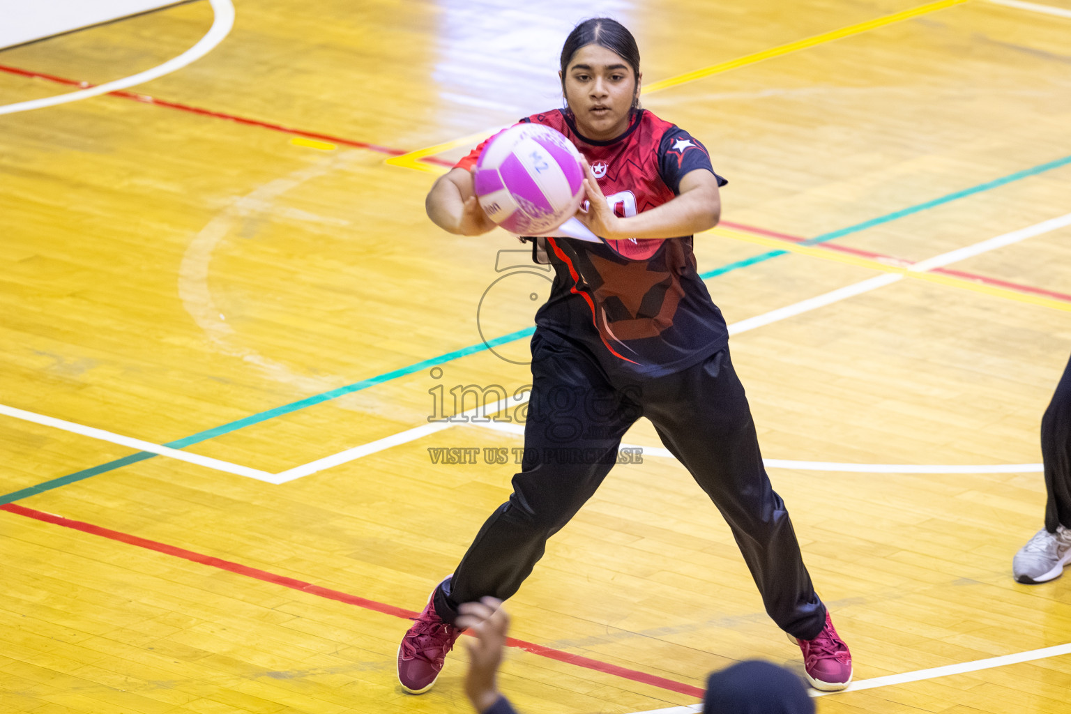 Day 12 of 26th Inter-School Netball Tournament 2025 was held in Social Center Indoor Hall on Thursday, 30th October 2025. Photos: Ismail Thoriq / images.mv