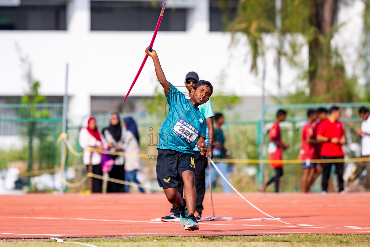 Day 5 of MWSC Interschool Athletics Championships 2024 held in Hulhumale Running Track, Hulhumale, Maldives on Wednesday, 13th November 2024. Photos by: Nausham Waheed / Images.mv