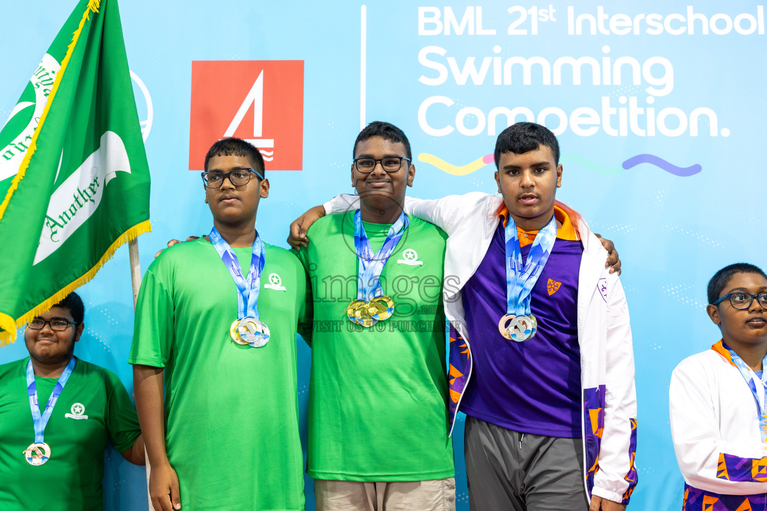 Day 6 of BML 21st Interschool Swimming Competition 2025 was held in Hulhumale' Swimming Pool, Hulhumale', Maldives on Thursday, 16th October 2025.
Photos: Ismail Thoriq / images.mv