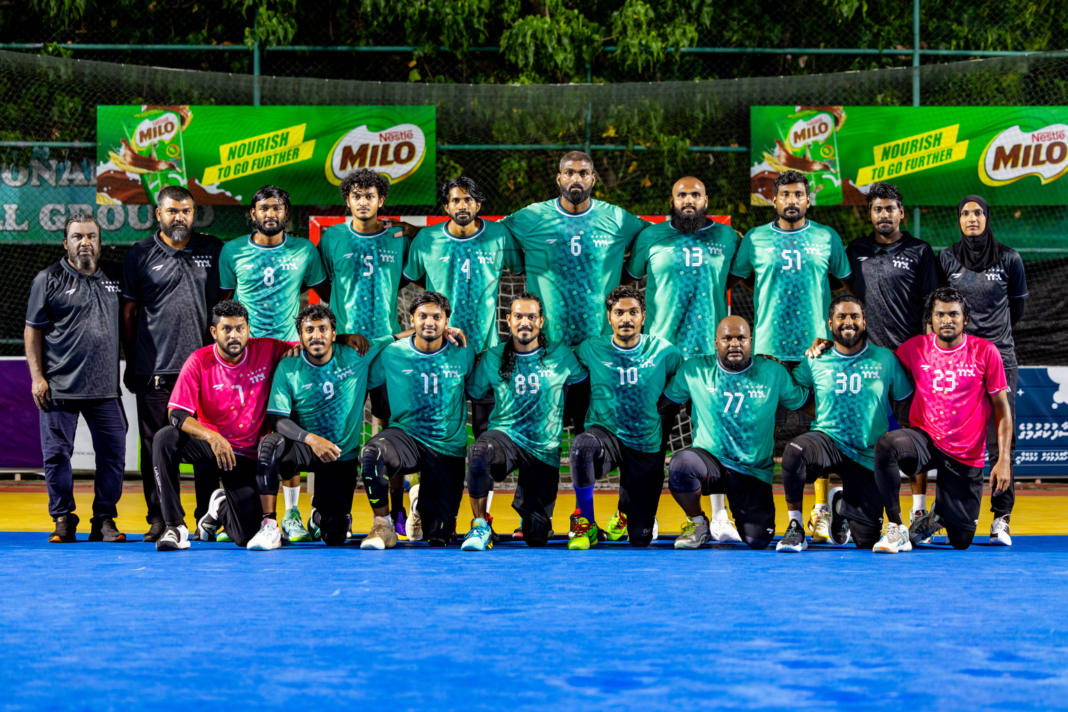 1st Division Final of 8th Inter-Office/Company Handball Tournament 2024, held in Handball ground, Male', Maldives on Tuesday, 11th September 2024 Photos: Nausham Waheed/ Images.mv