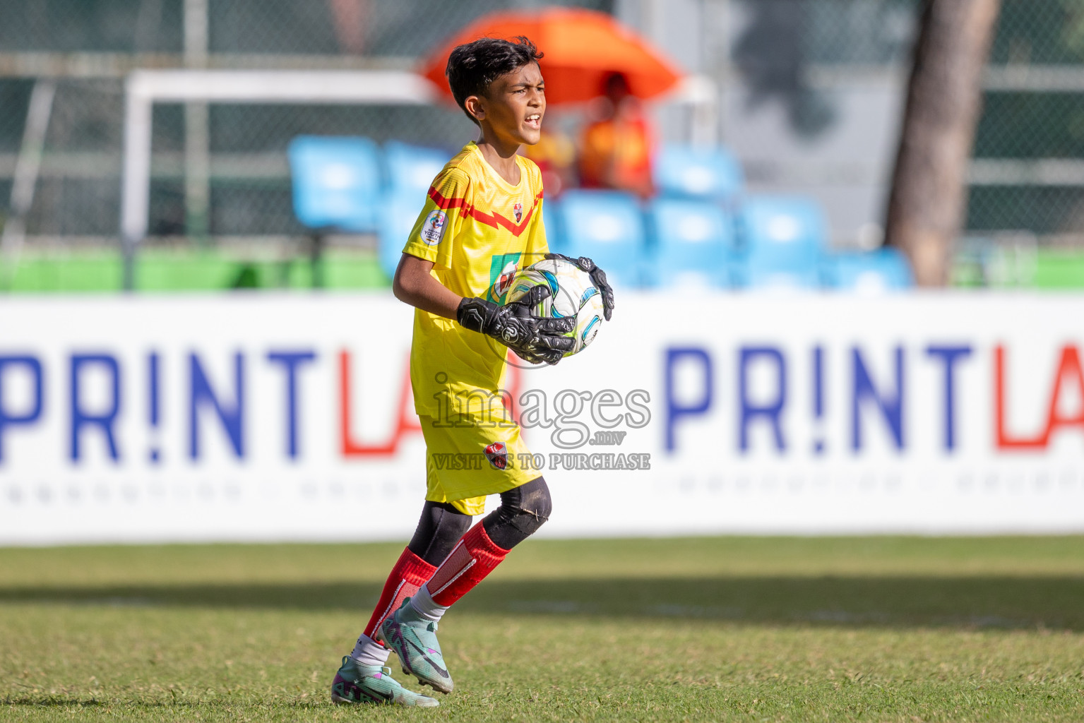 Dhivehi Youth League 2024 - Day 1. Matches held at Henveiru Stadium on 21st November 2024 , Thursday. Photos: Shuu Abdul Sattar/ Images.mv