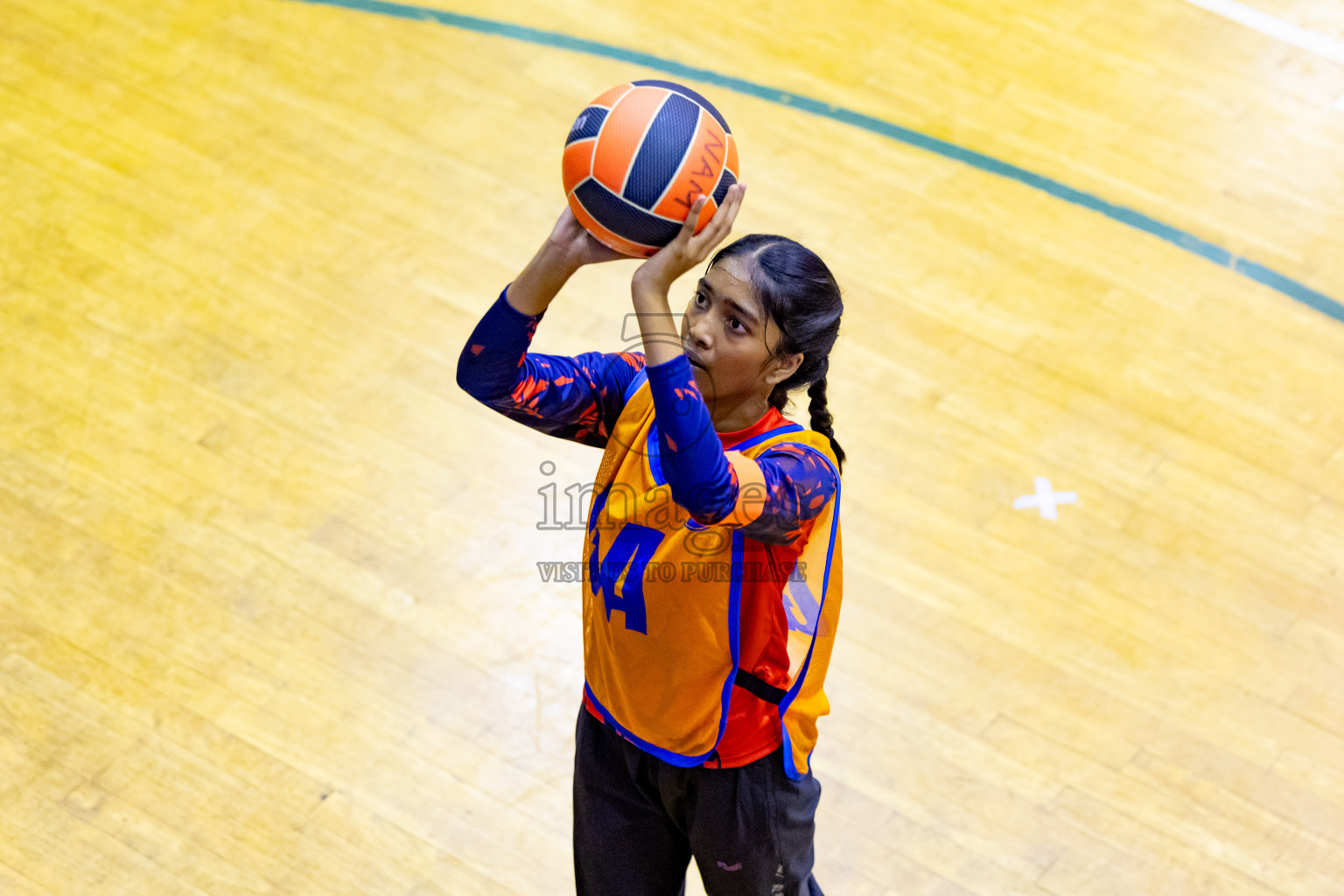 Day 2 of 25th Inter-School Netball Tournament was held in Social Center at Male', Maldives on Saturday, 10th August 2024. Photos: Nausham Waheed / images.mv