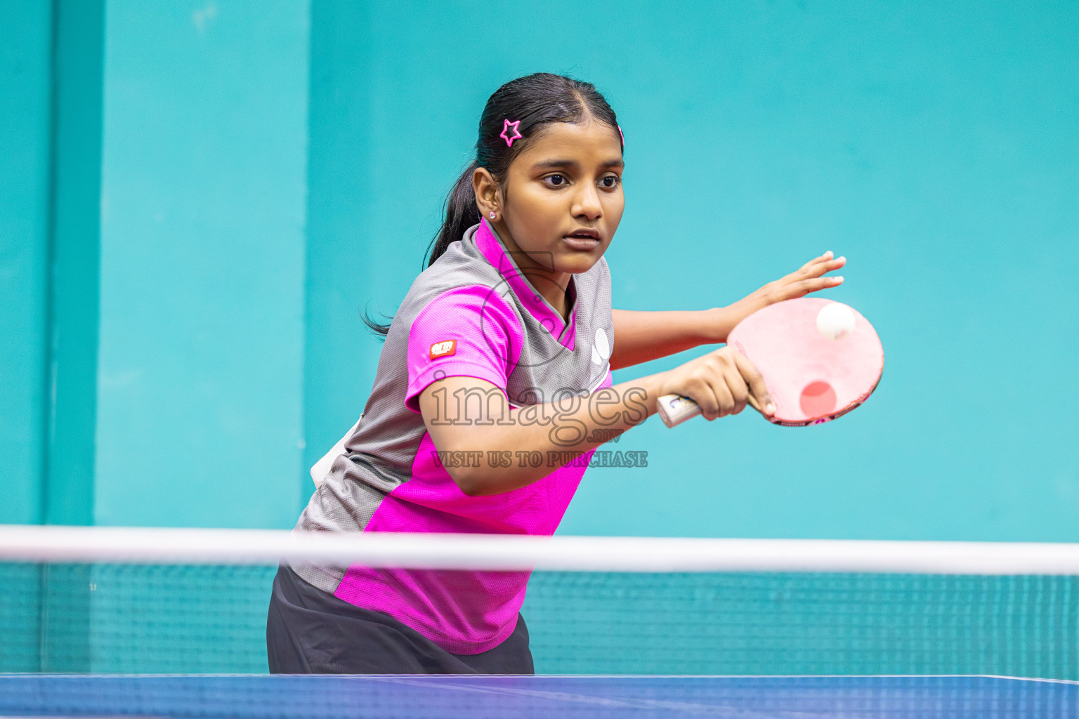 Day 4 of BML 63rd National Table Tennis Tournament 2025 was held on Thursday, 28th August 2025 in Male' TT Hall, Male', Maldives. Photos:  Areef / images.mv