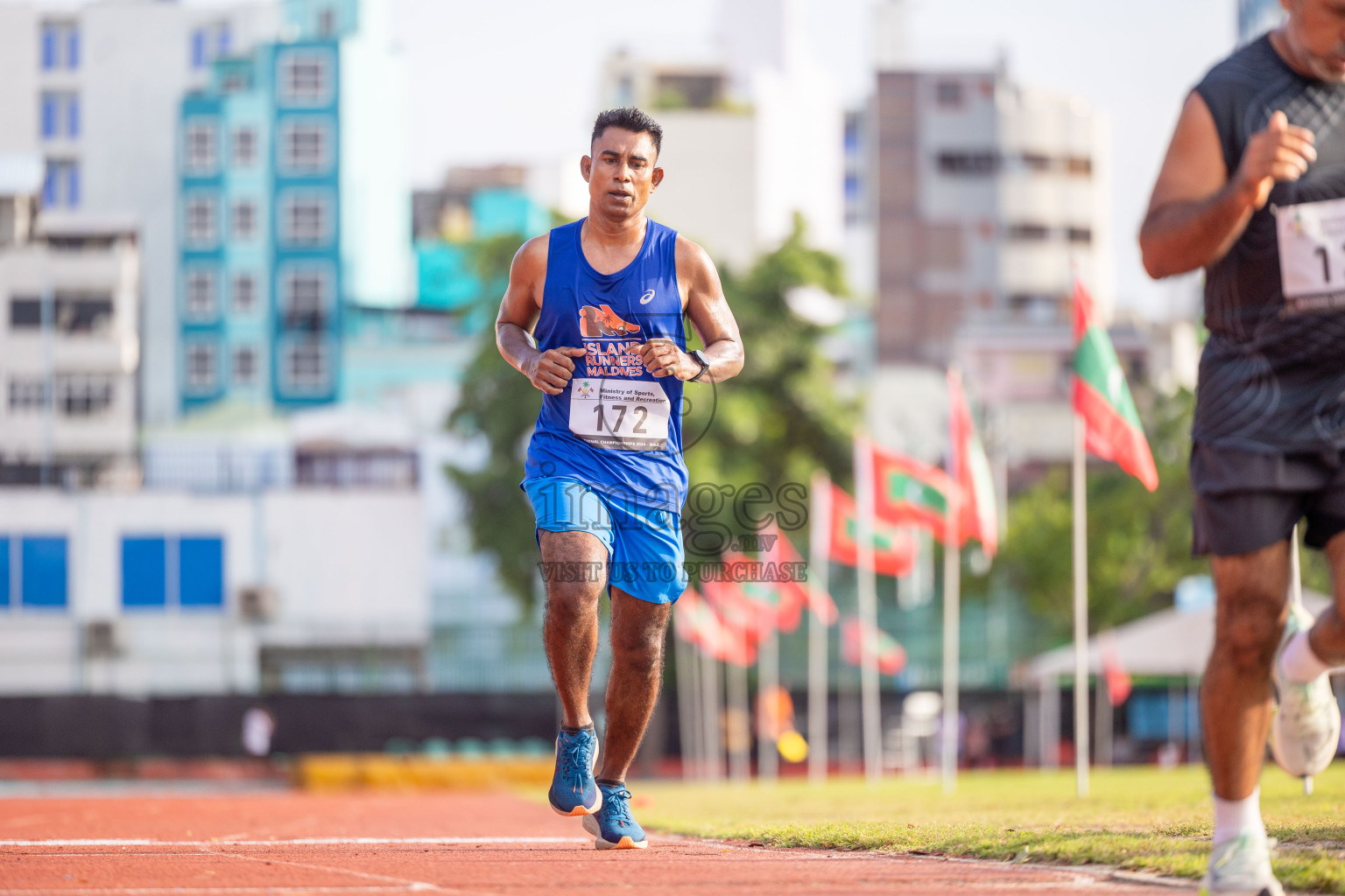 Day 2 of 33rd National Athletics Championship was held in Ekuveni Track at Male', Maldives on Friday, 6th September 2024. Photos: Shuu Abdul Sattar / images.mv