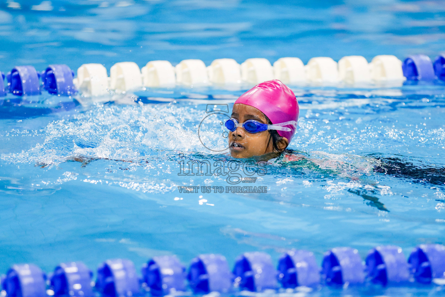 Day 1 of BML 6th National Kids Swimming Kids Festival 2025 held in Hulhumale', Maldives on Monday, 3rd November 2024. Photos: Hassan Simah / images.mv