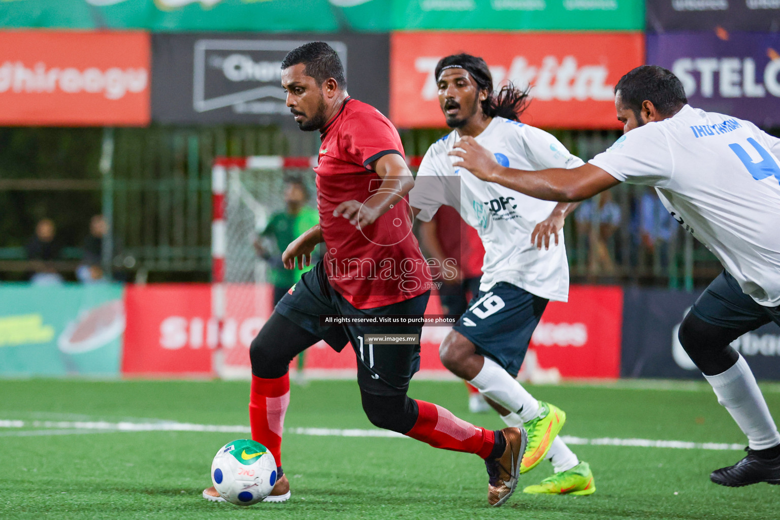 Trade Club vs ACCRC in Club Maldives Cup Classic 2023 held in Hulhumale, Maldives on 15 July 2023