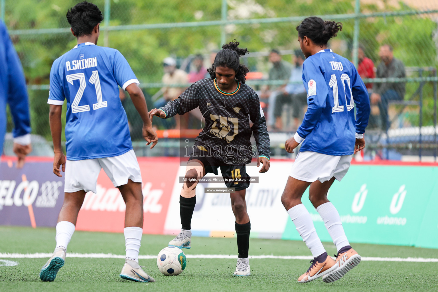 AVSEC vs Medianet in Club Maldives Cup 2023 held in Hulhumale, Maldives, on Sunday, 30th July 2023 Photos: Nausham Waheed / images.mv