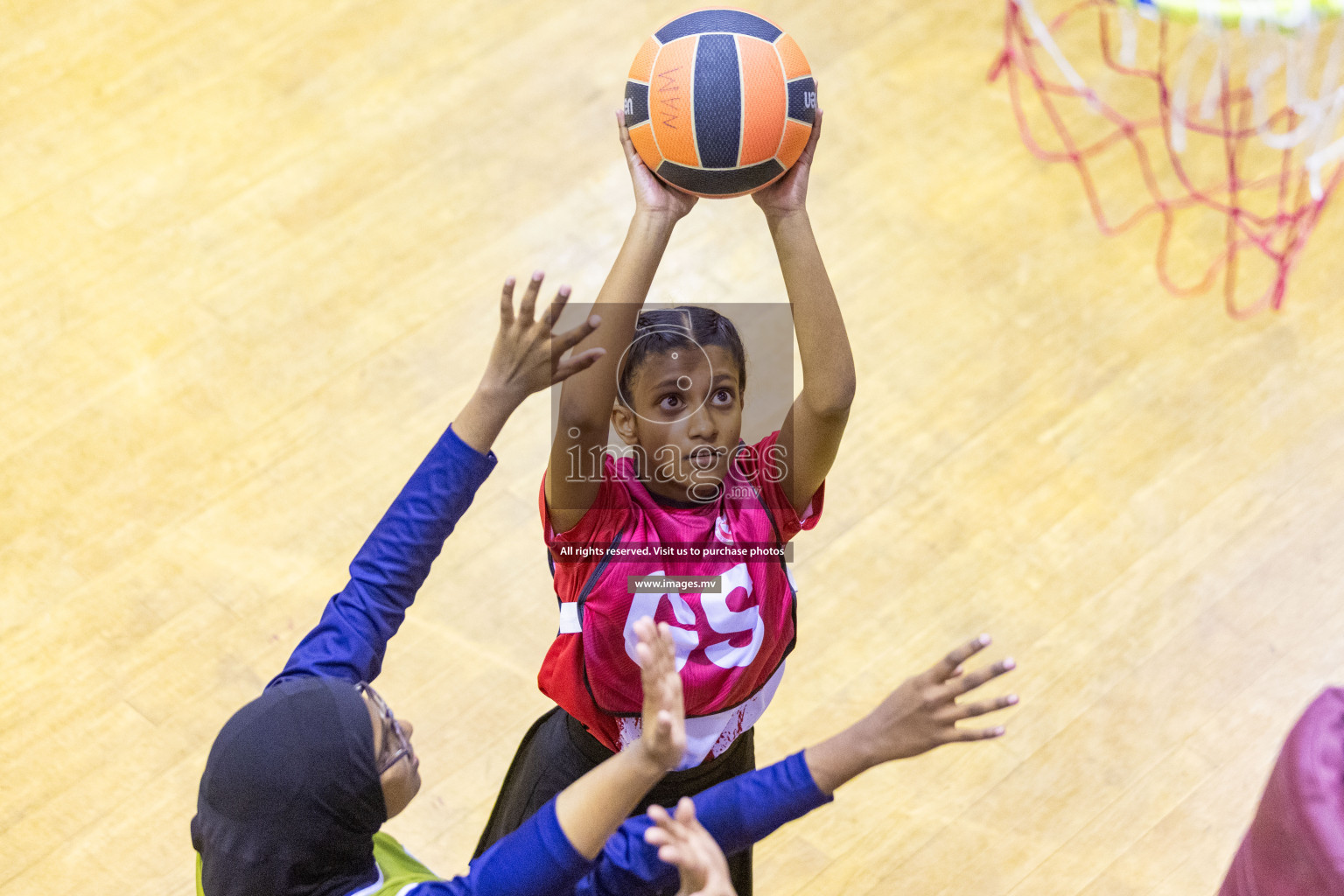 Day5 of 24th Interschool Netball Tournament 2023 was held in Social Center, Male', Maldives on 31st October 2023. Photos: Nausham Waheed / images.mv