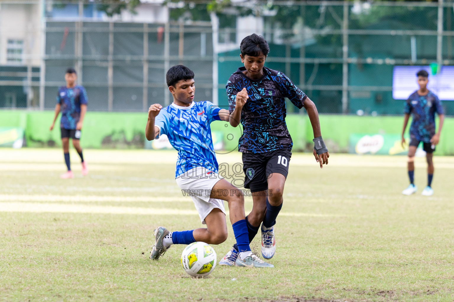 Day 4 of MILO Academy Championship 2024 (U-14) was held in Henveyru Stadium, Male', Maldives on Sunday, 3rd November 2024. Photos: Hassan Simah / Images.mv