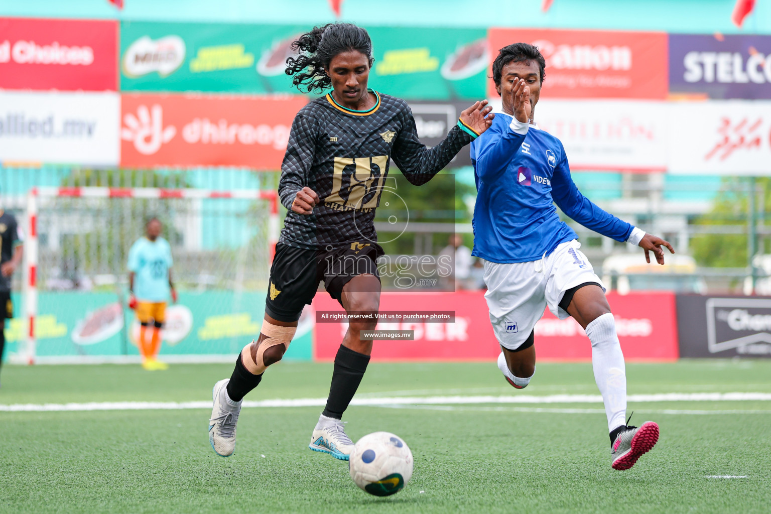 AVSEC vs Medianet in Club Maldives Cup 2023 held in Hulhumale, Maldives, on Sunday, 30th July 2023 Photos: Nausham Waheed / images.mv