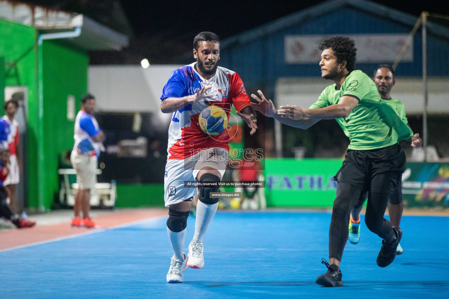 Day 3 of 6th MILO Handball Maldives Championship 2023, held in Handball ground, Male', Maldives on Friday, 22nd May 2023 Photos: Nausham Waheed/ Images.mv