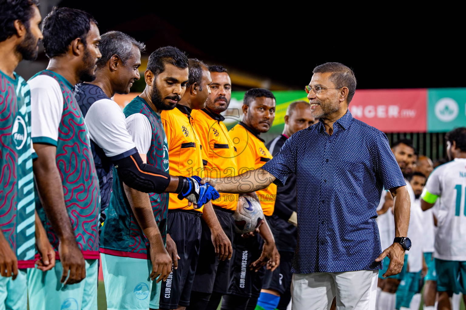 FEHI FAHI CLUB vs POSC in Club Maldives Classic 2024 held in Rehendi Futsal Ground, Hulhumale', Maldives on Sunday, 15th September 2024. Photos: Nausham Waheed / images.mv