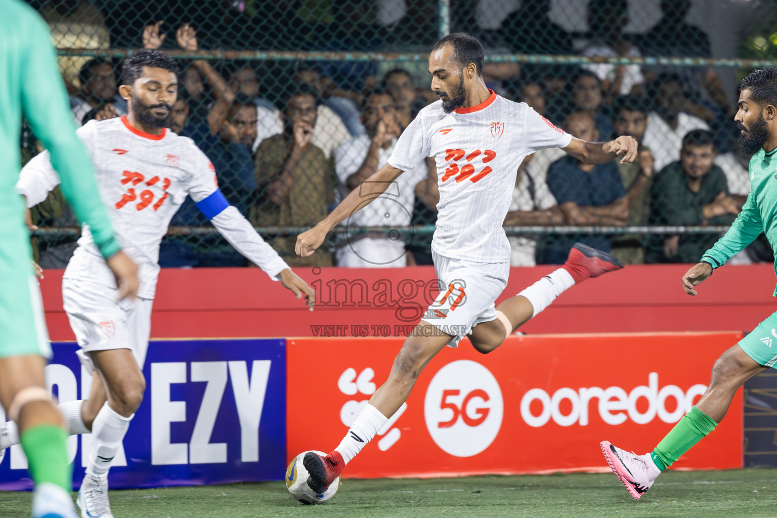 GA Dhaandhoo vs GA Kanduhulhudhoo in Day 8 of Golden Futsal Challenge 2025 was held on Sunday, 12th January 2025, in Hulhumale', Maldives
Photos: Ismail Thoriq / images.mv