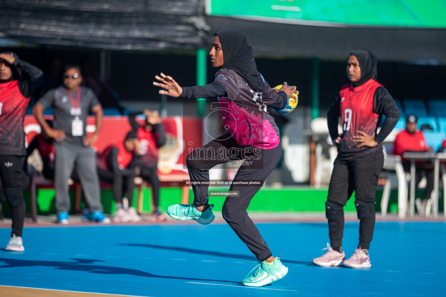 Day 4 of 6th MILO Handball Maldives Championship 2023, held in Handball ground, Male', Maldives on Friday, 23rd May 2023 Photos: Nausham Waheed/ Images.mv